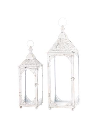 Lampion Metalowy Kpl. 2 Szt.