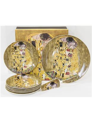 Komplet za pecivo-dekor Klimt Poljub