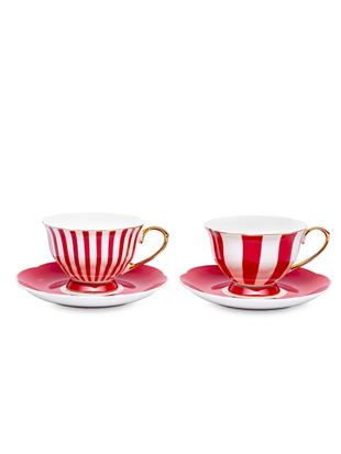 Komplet za kavo iz porcelana dekor Elegant