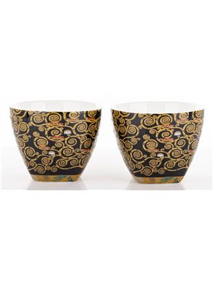 Kpl. Dwóch Filiżanek Z Podstawkami