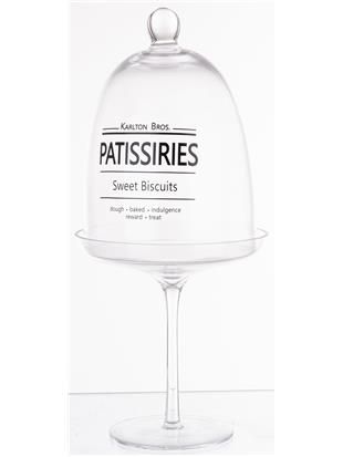 Szklany Pojemnik Dekoracyjny