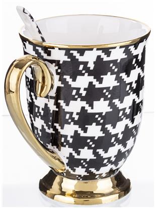 Komplet Kubków Z Łyżeczkami