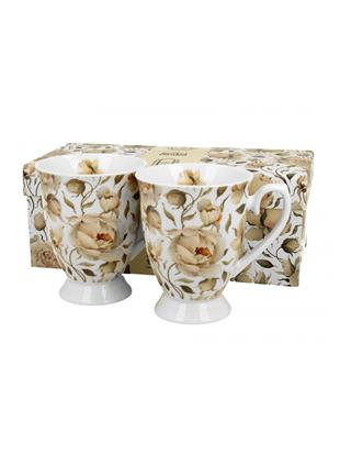 Pl Kubki Royal English Roses White  2Szt.