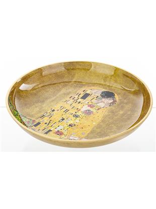 Pladenj z motivom Poljub slikarja Gustava Klimta