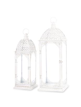 Lampion Metalowy Kpl. 2 Szt.