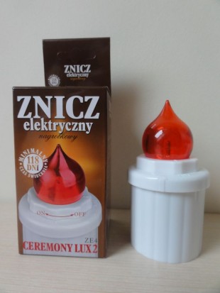 Baterijski vložek za nagrobno svečo ZE4