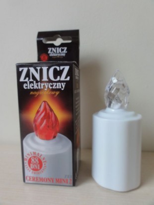 Baterijski vložek za nagrobno svečo ZE1