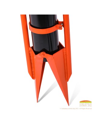 Močna kovinska vbodna glava