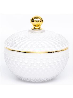 Szklany Pojemnik Dekoracyjny