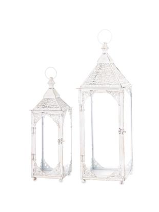 Lampion Metalowy Kpl. 2 Szt.