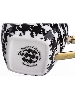 Filiżanka Z Podstawką I Łyżeczką 2+2+2