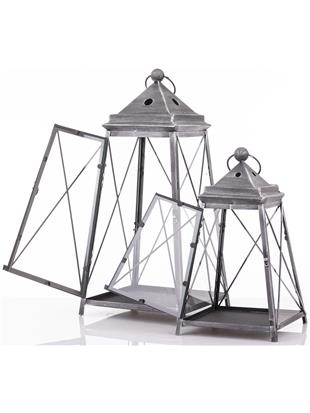 Lampion Metalowy Kpl. 2 Szt.