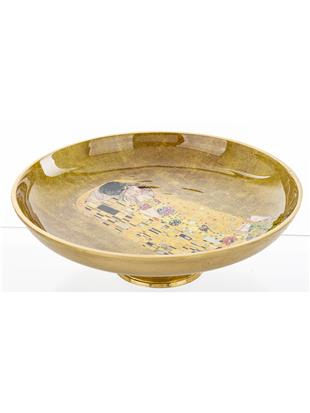 Pladenj z motivom Poljub slikarja Gustava Klimta