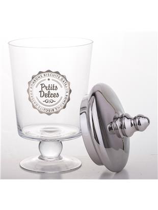 Dekorativna steklena posoda