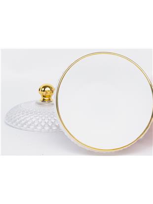 Szklany Pojemnik Dekoracyjny