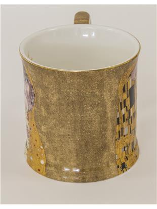 Lonček z dekorjem Gustava Klimta Poljub