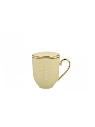 Pl Kubek Z Zaparzaczem Vesper Ecru 420Ml