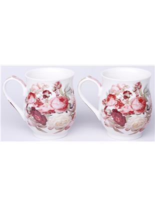 Kpl. Dwóch Kubków Z Łyżeczkami