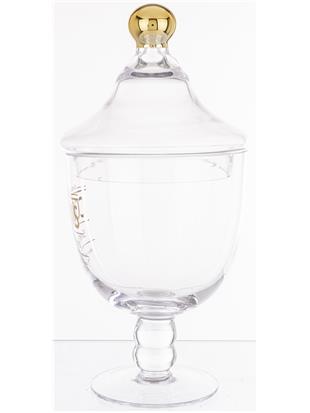 Szklany Pojemnik Dekoracyjny