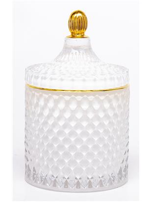 Szklany Pojemnik Dekoracyjny