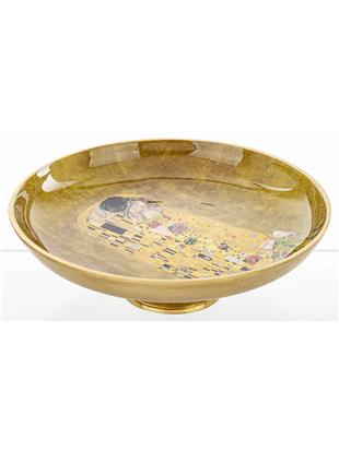 Pladenj z motivom Poljub slikarja Gustava Klimta