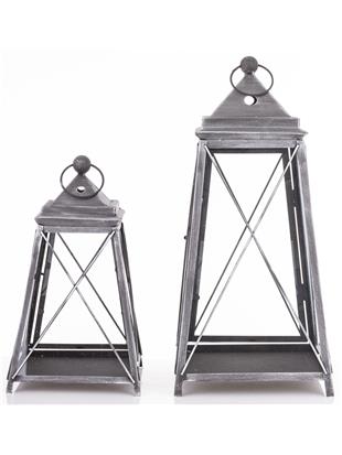 Lampion Metalowy Kpl. 2 Szt.