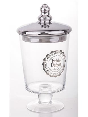 Dekorativna steklena posoda