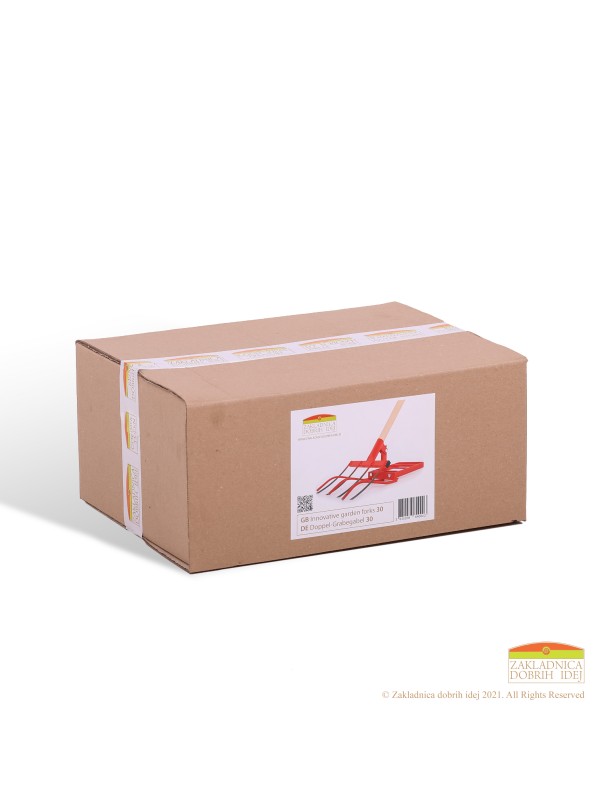 Innovative fork for aeration and loosening the soil 30