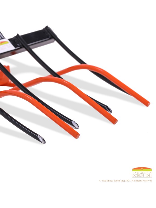 Innovative fork for aeration and loosening the soil 30