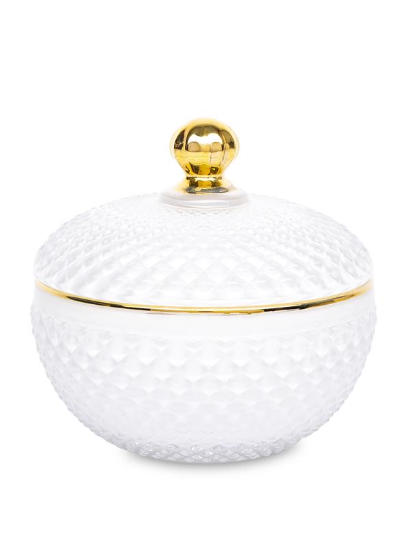 Szklany Pojemnik Dekoracyjny