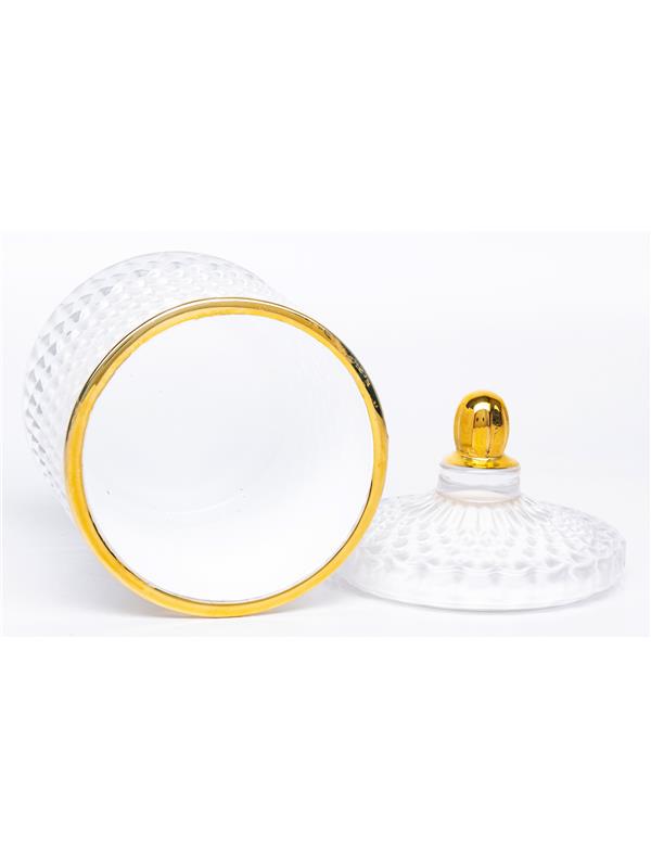 Szklany Pojemnik Dekoracyjny