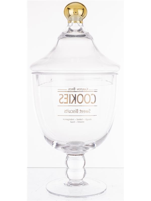 Szklany Pojemnik Dekoracyjny