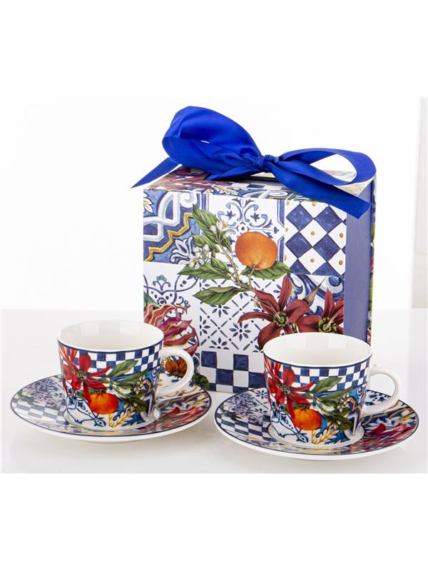 Filiżanka Ze Spodkiem Do Espresso  Kpl.2 Szt.