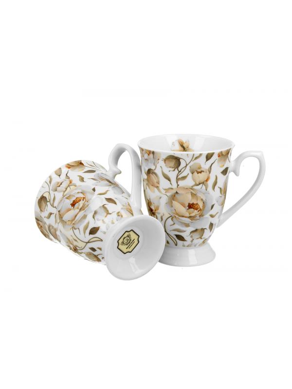 Pl Kubki Royal English Roses White  2Szt.