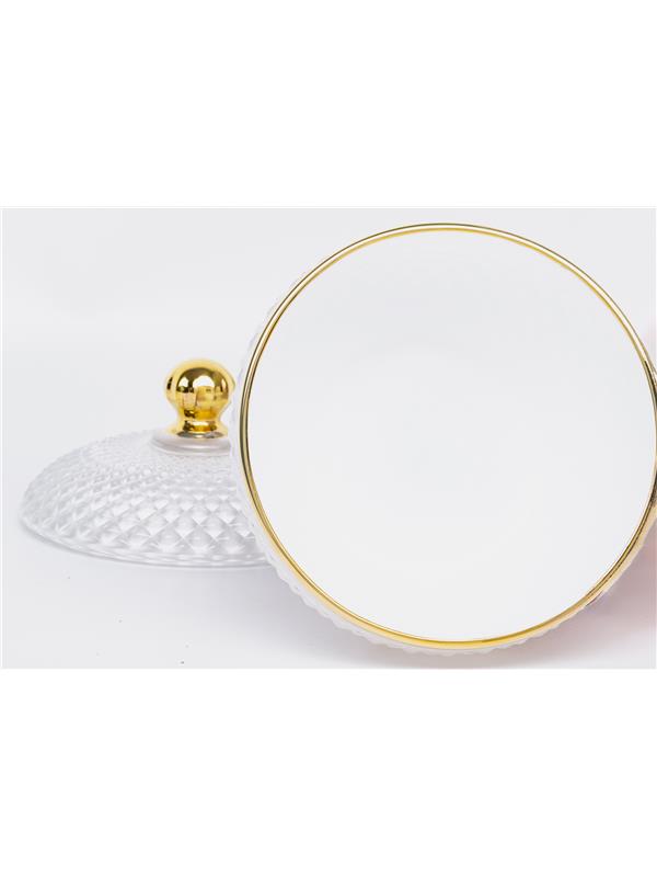 Szklany Pojemnik Dekoracyjny