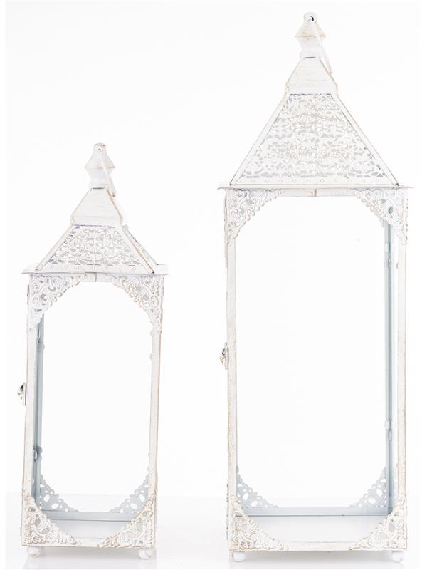 Lampion Metalowy Kpl. 2 Szt.