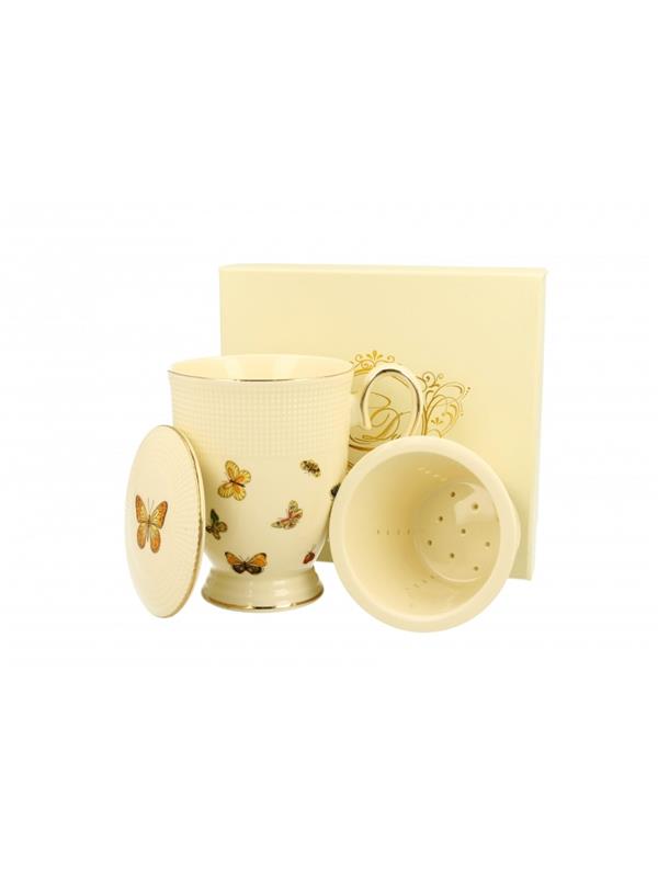 Pl Kubek Z Zaparzaczem Motylki