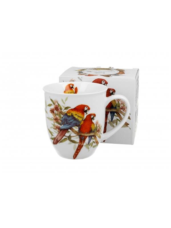 Pl Kubek Ptasi Świat - Papugi Ara Szkarłatne