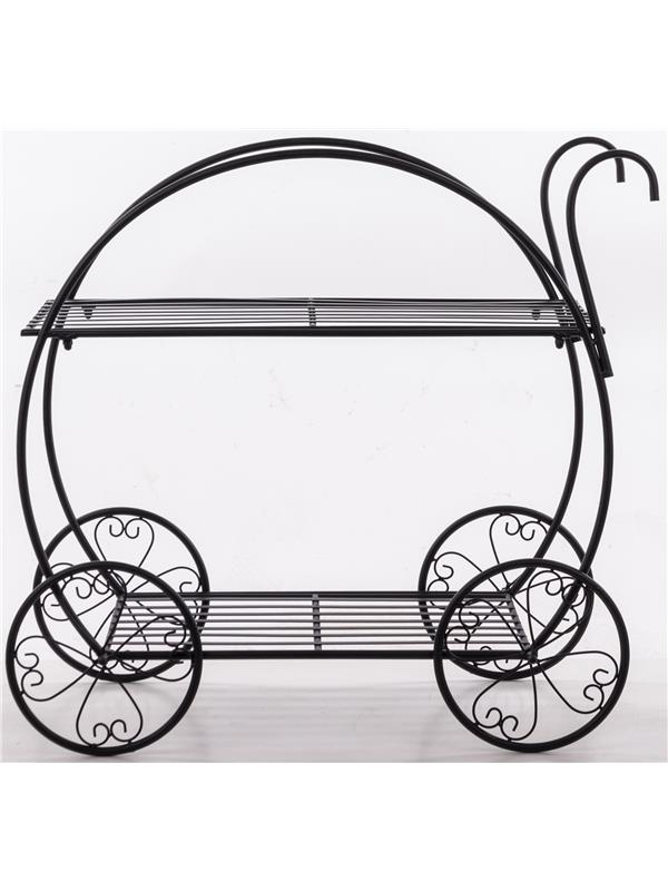 Kovinsko stojalo za rože