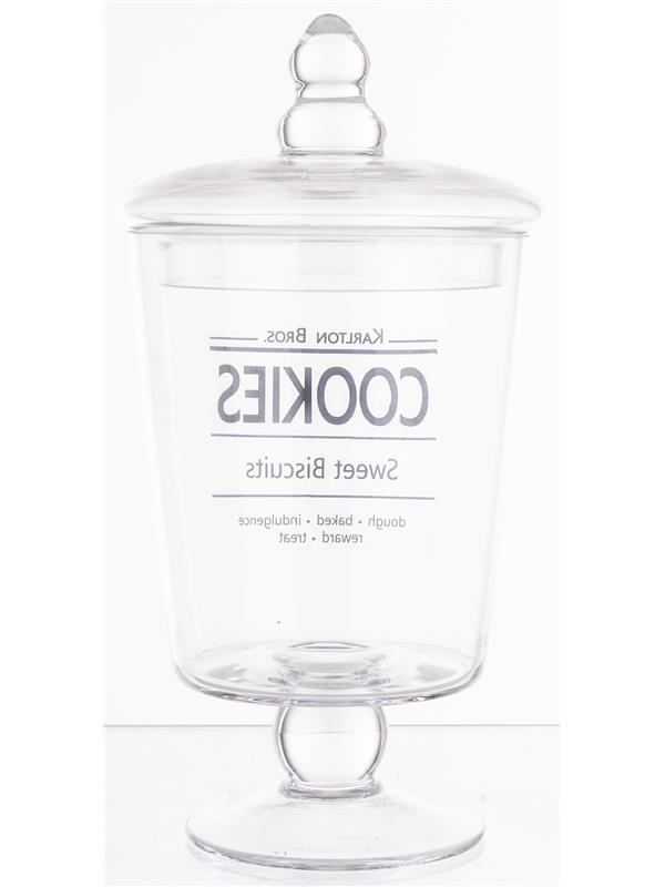 Szklany Pojemnik Dekoracyjny