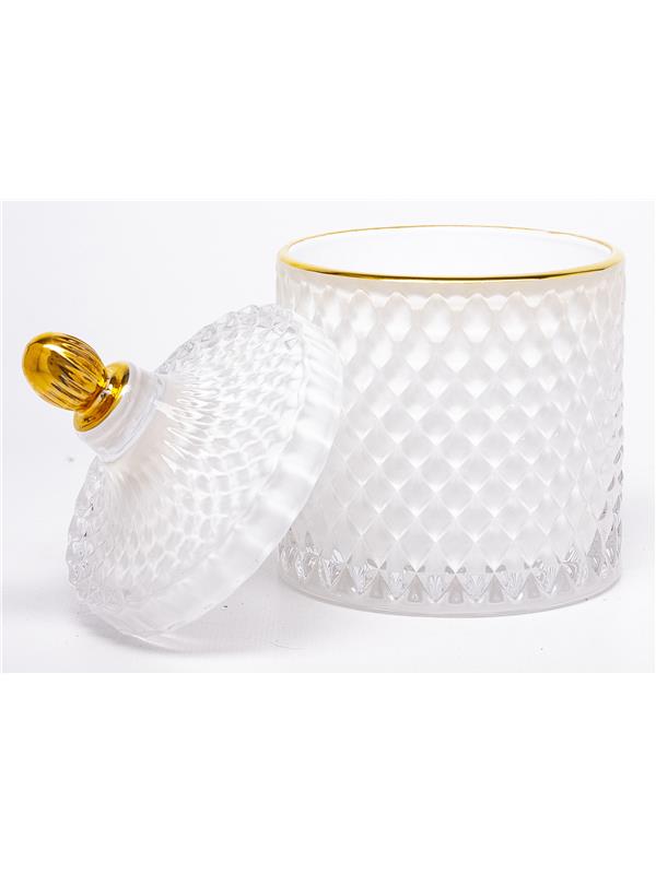 Szklany Pojemnik Dekoracyjny