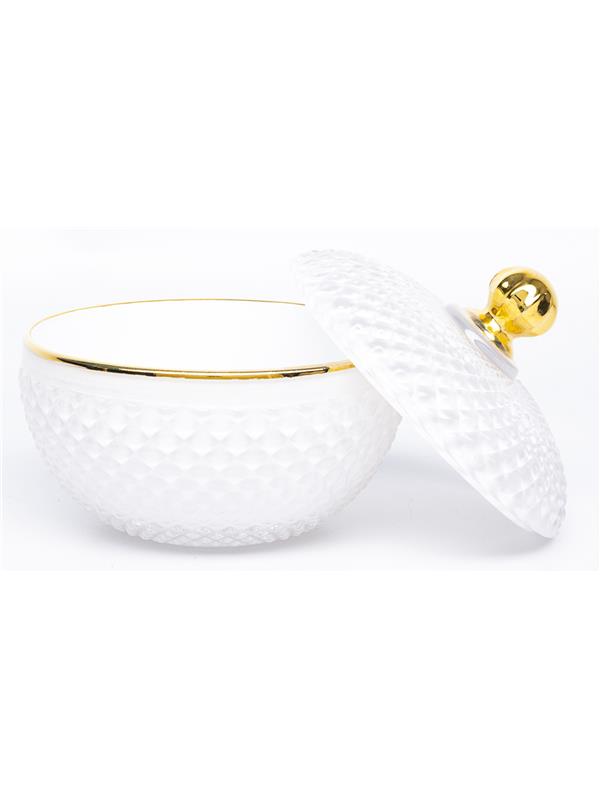 Szklany Pojemnik Dekoracyjny