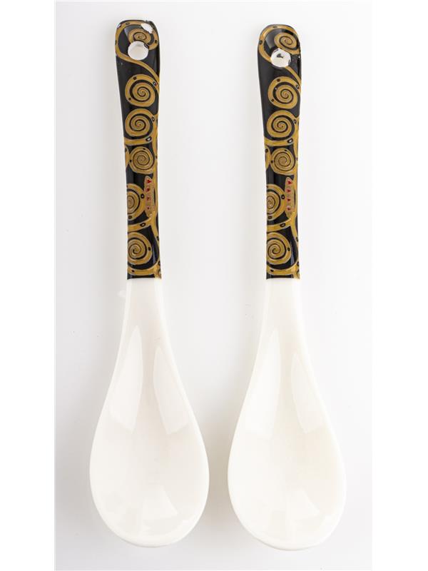 Kpl. Dwóch Filiżanek Z Podstawkami I Łyżeczkami