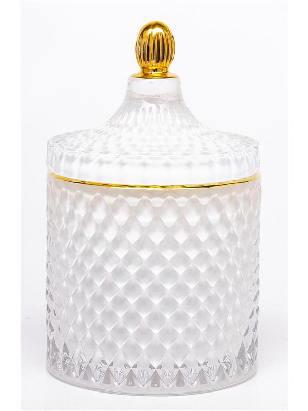 Szklany Pojemnik Dekoracyjny