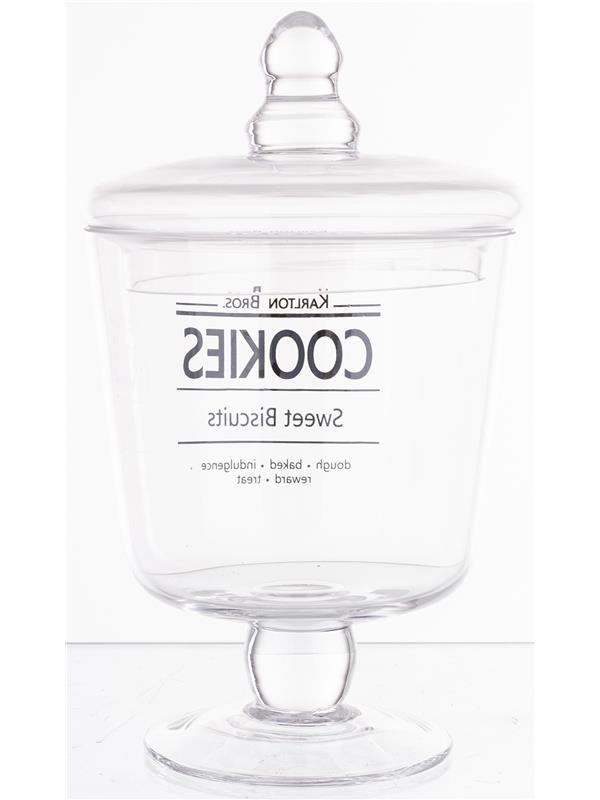 Szklany Pojemnik Dekoracyjny