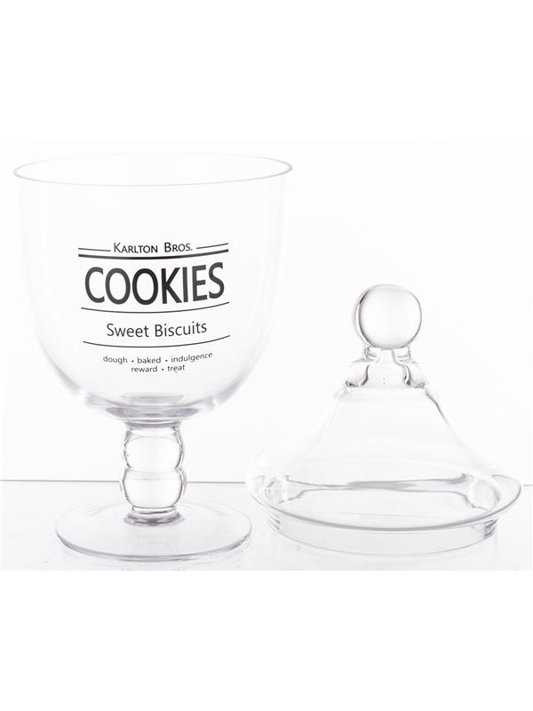 Szklany Pojemnik Dekoracyjny