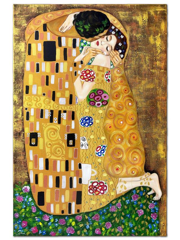 GUSTAV KLIMT-POLJUB-slika