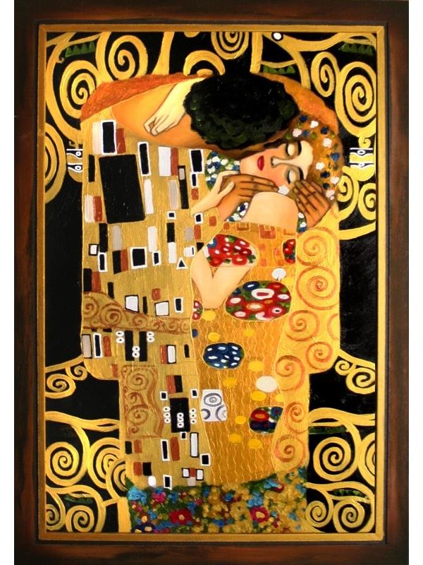 GUSTAV KLIMT-POLJUB-slika