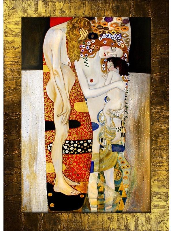 GUSTAV KLIMT-TRI STAROSTNE DOBE ŽENSKE-slika