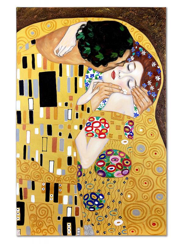 GUSTAV KLIMT-POLJUB-slika